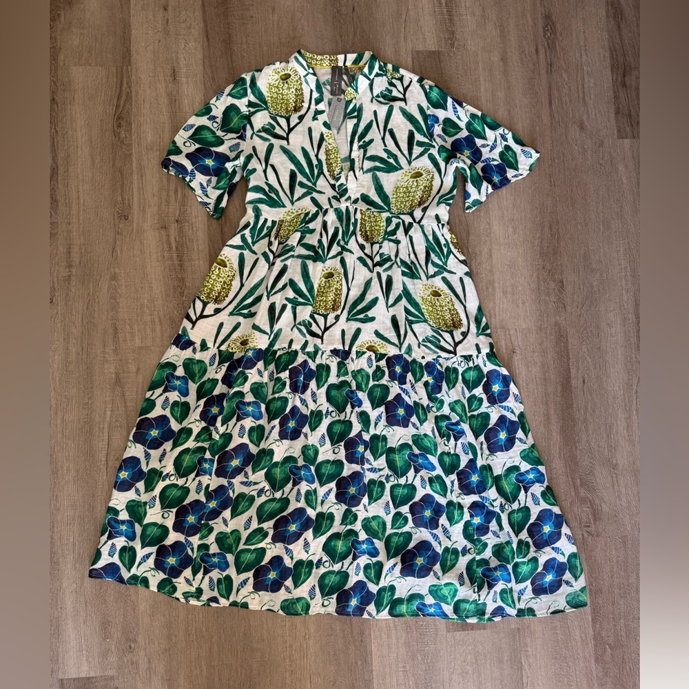 NWT Anthropology Summer Patterned Maxi Dress